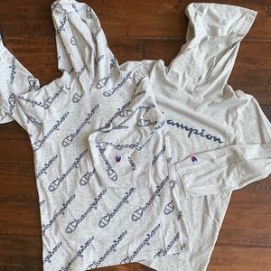 Pair of Champion Brand Shirts, Boys Medium